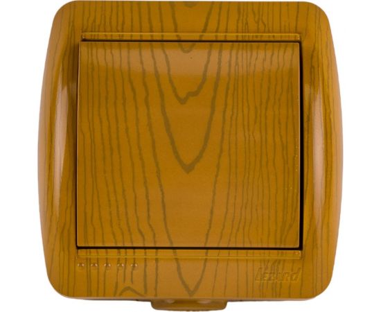 Выключатель Lezard, NATA, ольха, 710-0700-100 