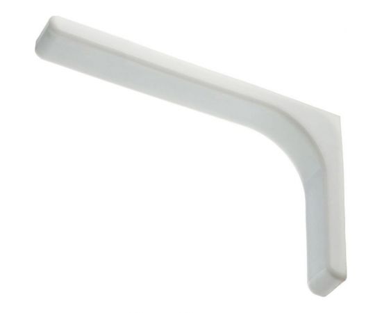 Консоль с декоративной накладкой Tech-Krep 240 мм, белый 1 шт. 129958 