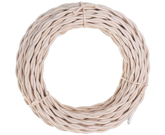Провод Retrika 2x2.5 слоновая кость, 20м RP-22506-20 – изображение 2