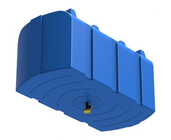 Душевой бак POLIMER GROUP серии R, 300 литров, голубой DR300S13 – изображение 2