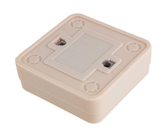 Одноклавишный выключатель TDM открытой установки с подсветкой, слоновая кость Ладога SQ1801-0010 – изображение 2