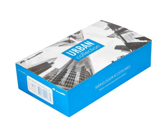 Набор для раздвижных дверей ARMADILLO SH011 URB BL-26 черный 42393 – изображение 2