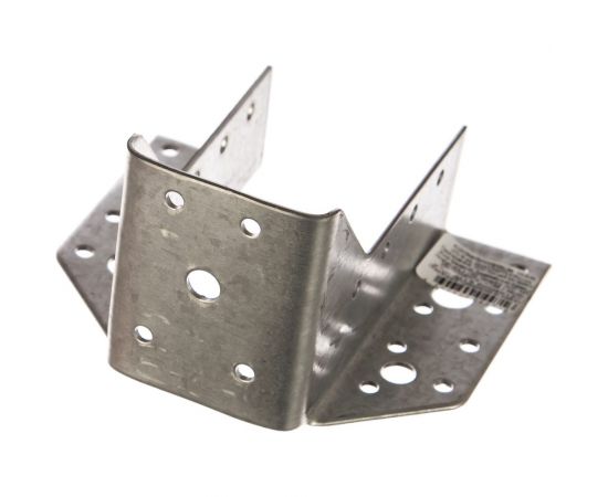 Раскрытая опора бруса СИБРТЕХ, 2 мм OBR R-50х107х76 мм, цинк, 46529 – изображение 2