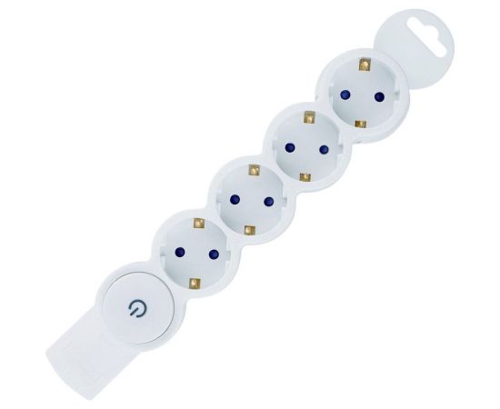 Розеточная колодка duwi Quick Fix 4 гн. с/з защ.шторки с выкл.16А 32021 2 – изображение 3