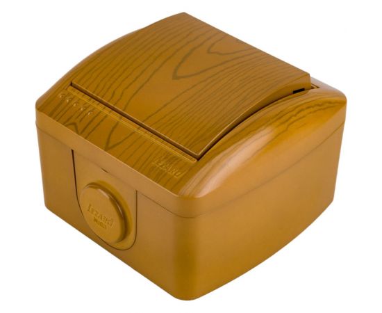 Выключатель Lezard, NATA, ольха, 710-0700-100 – изображение 4