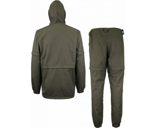 Антимоскитный костюм от клещей Элементаль Twill Peach хаки, р.52-54, рост 182-188 К-402/2-52/54-188 – изображение 4