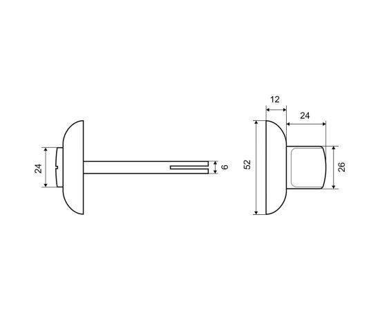 Накладка фиксатор Palladium R AB/CP BK 00009463 – изображение 4