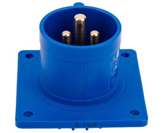 Встраиваемая вилка PCE 16А 230V 1P+N+E IP44 613-6 – изображение 4
