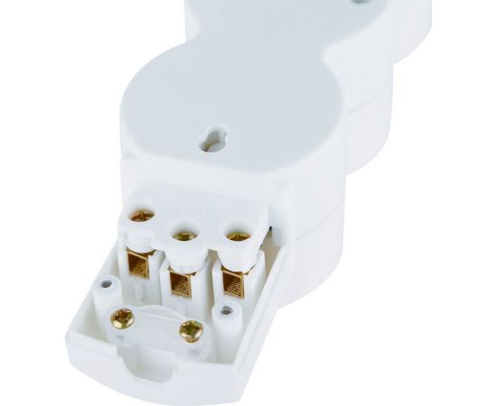 Розеточная колодка duwi Quick Fix 4 гн. с/з защ.шторки с выкл.16А 32021 2 – изображение 5