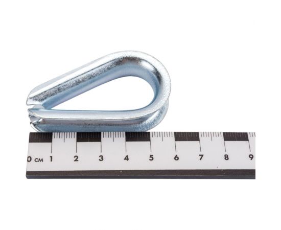 Коуш для стальных канатов КРЕП-КОМП DIN6899 м10 25шт кск10ф – изображение 5