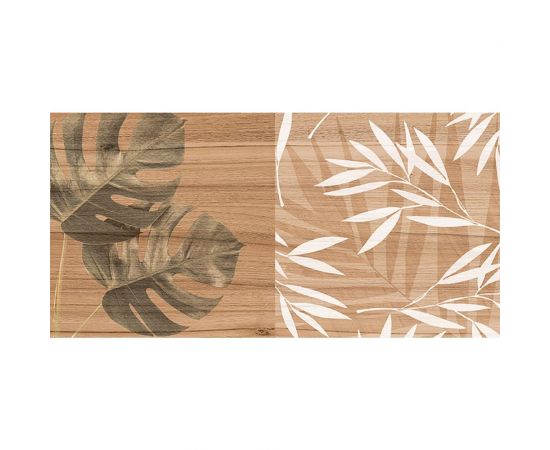 Настенная керамическая плитка LAPARET Organic (коричневый; узор; 20x40 см; 15 шт.) х9999278238 – изображение 7