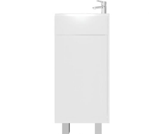 Тумба с раковиной 1Marka Laura 40Н 1д. белый глянец R У85928 – изображение 7