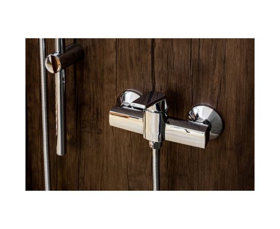 Полимерный смеситель для душа, хром OneLife P02-200cr – изображение 8