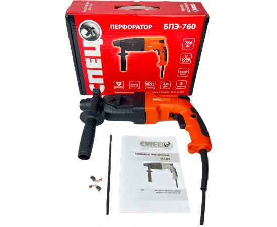 Перфоратор БПЭ-760 Спец СПЕЦ-3464 – изображение 8
