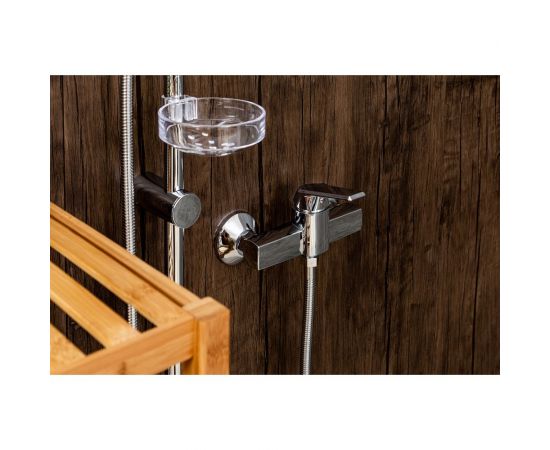 Полимерный смеситель для душа, хром OneLife P02-200cr – изображение 9