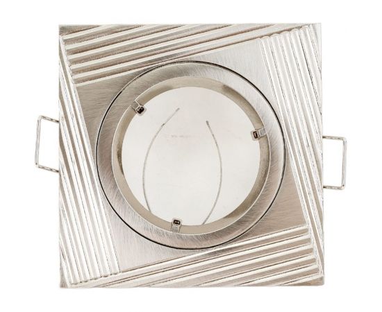 Встраиваемый светильник De Fran MR16, сатин-никель, FT 105 SN 