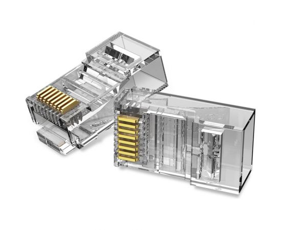Коннектор RJ45 (8p8c) VENTION, cat. 6, под витую пару (50шт.) IDDR0-50 