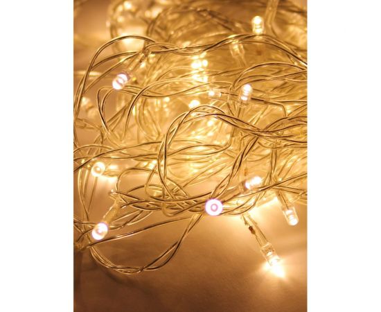 Светодиодная гирлянда КОСМОС 50 светодиодов, белый, 6.5м, 8 режимов мигания KOC_GIR50LED_W 