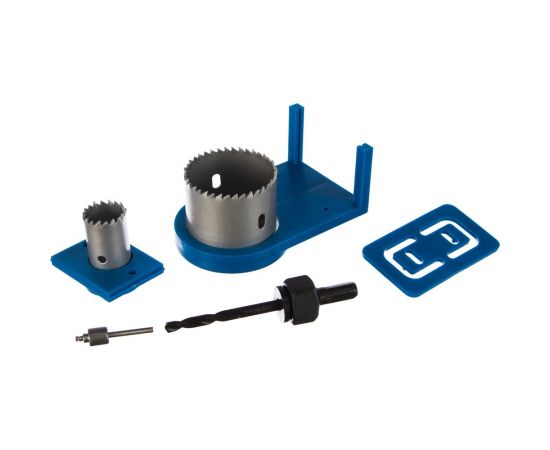 Набор для врезания замков ЭКСПЕРТ (7 шт; 25 мм; 54 мм) Зубр 2954-54-H7 