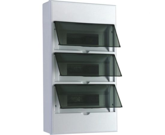 Распределительный навесной щит KRANZ на 36 модулей ЩРН-П-36 IP41 пластик KR-11-0336 