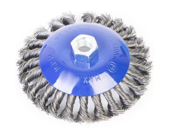 Щетка выгнутая крученая ЩВ-125 К 125 мм, М14 для УШМ ДИОЛД 90042022 