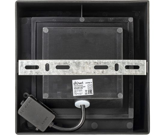 Настенный накладной светильник duwi NUOVO LED 6Вт ABS пластик 4200К IP54 черный 24783 2 – изображение 11