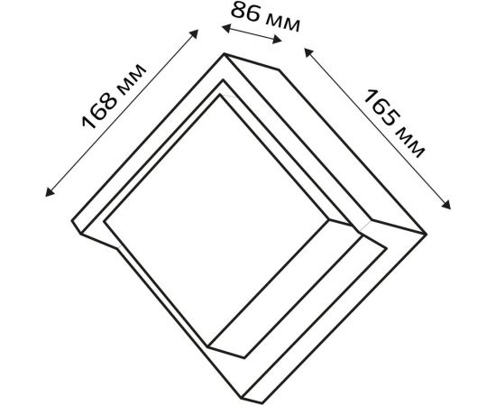Настенный накладной светильник duwi NUOVO LED 6Вт ABS пластик 4200К IP54 черный 24783 2 – изображение 16