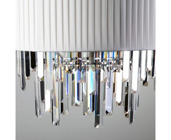 Подвесной светильник Eurosvet Strotskis 10122 6 хром/прозрачный хрусталь a054108 – изображение 2