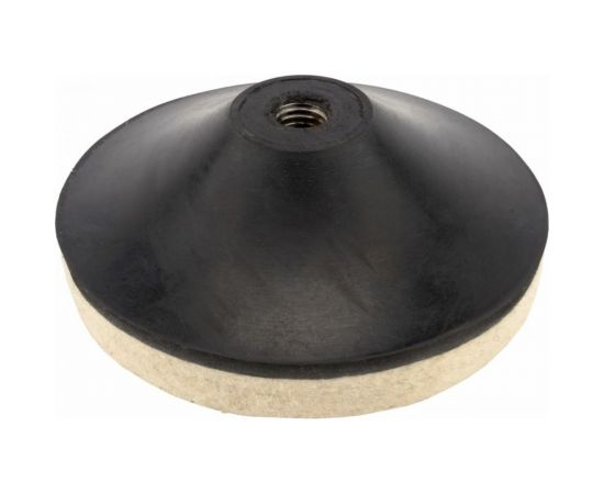 Насадка для УШМ с тонкошерстным войлоком АвтоDело, D-125х10 мм 8000 об/мин 44055 11733 – изображение 2