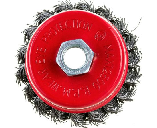 Щетка жесткая чашка (75 мм; М14) для УШМ Strong СTМ-50200075 – изображение 2