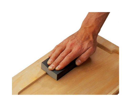 Губка шлифовальная ALU-OXYD-K180 (100х68х25 мм) WURTH 058701 180090 10 – изображение 2