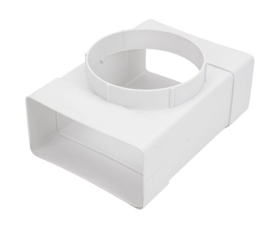 Соединитель Т-образный прямоугольного воздуховода (60x120 мм; фланец 100 мм) ВИЕНТО В612ТФ10П – изображение 2