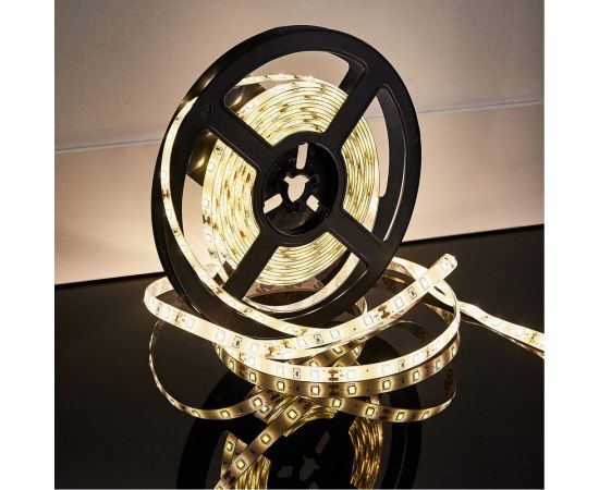 Комплект светодиодной ленты Lamper 5 м IP65 с блоком питания, теплое белое свечение 142-909 – изображение 2