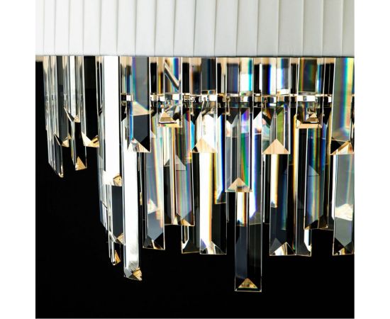 Подвесной светильник Eurosvet Strotskis 10122 6 хром/прозрачный хрусталь a054108 – изображение 3