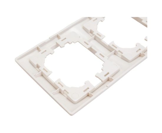 Рамка Lezard MIRA 4-ая вертикальная б вст белый 701-0200-154 – изображение 3