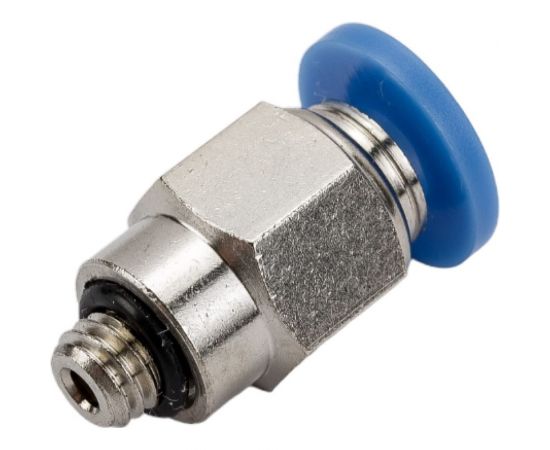 Фитинг цанговый прямой с наружной резьбой M5x0.8 для трубки диаметром 4 мм SHPI PC 04-M5 – изображение 3