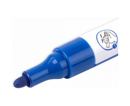 Лаковый маркер-краска BRAUBERG EXTRA paint marker 4 мм, синий, улучшенная нитро-основа, 151983 – изображение 4