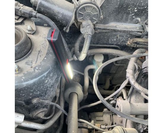 Светодиодный автомобильный фонарь Проф-магнит на магните, 16x2 см, 3ААА fpm16-2 – изображение 4