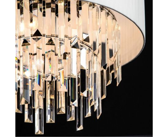 Подвесной светильник Eurosvet Strotskis 10122 6 хром/прозрачный хрусталь a054108 – изображение 4