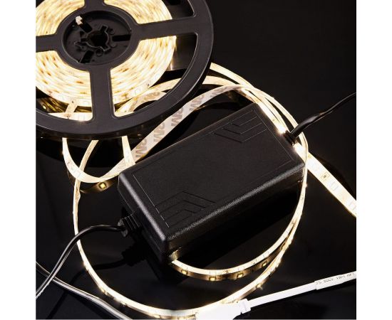 Комплект светодиодной ленты Lamper 5 м IP65 с блоком питания, теплое белое свечение 142-909 – изображение 4