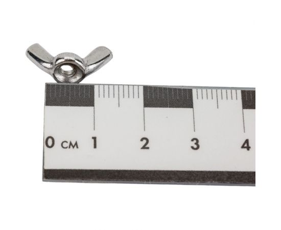 Нержавеющая гайка барашек KREPFIELD М3, DIN 315, А2, 40 шт. 315А2БАРАШЕКМ3-40 – изображение 4