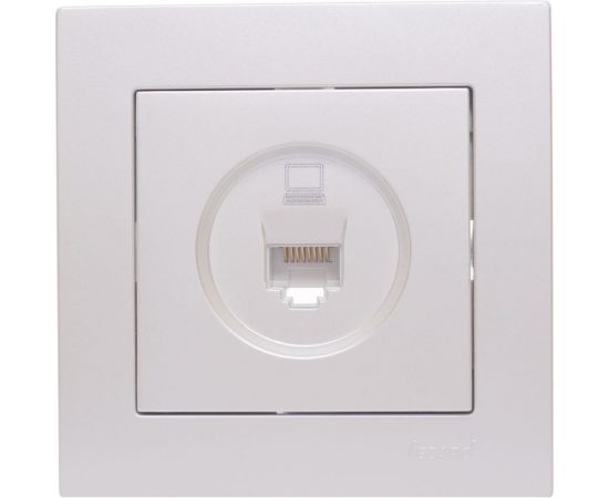 Компьютерная розетка Lezard VESNA жемчужно-белый перламутр 742-3088-139 – изображение 5