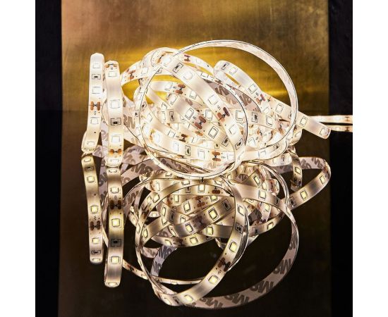 Комплект светодиодной ленты Lamper 5 м IP65 с блоком питания, теплое белое свечение 142-909 – изображение 5