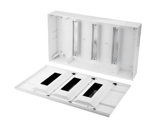 Распределительный навесной щит KRANZ на 36 модулей ЩРН-П-36 IP41 пластик KR-11-0336 – изображение 5