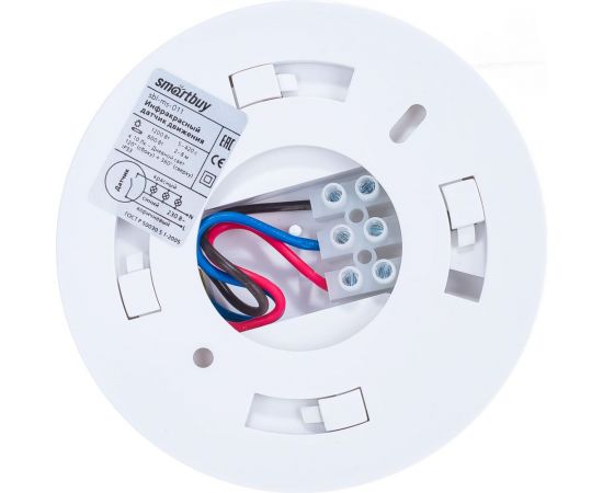 Инфракрасный датчик движения Smartbuy потолочный 1200Вт, до 6м, IP33 sbl-ms-011 – изображение 6