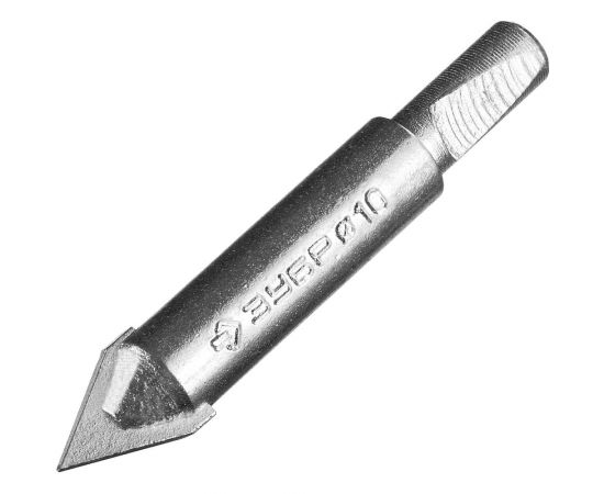 Коронка-чашка в сборе с державкой и сверлом ЗУБР Профессионал 32х25 мм, карбид-вольфрамовая крошка 33360-032_z01 – изображение 8