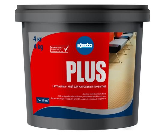 Клей для напольных покрытий Kesto Plus 4 кг T6534.303. 