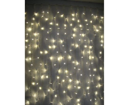 Гирлянда-бахрома КОСМОС 1,8x0,5м, 48LED, IP20, возможность соединения до 3шт от 220V, KOC_CUR-V21 