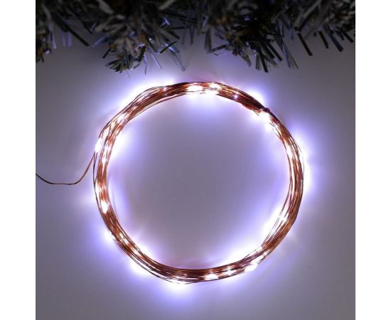 Нить Luazon ROSA IP20, 5 м, фиксинг, белый 5198344 