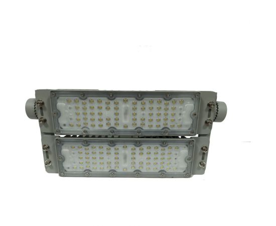 Светодиодный промышленный светильник KRASO, 100Вт, 6000К, 14000Лм, на лире PR-100 